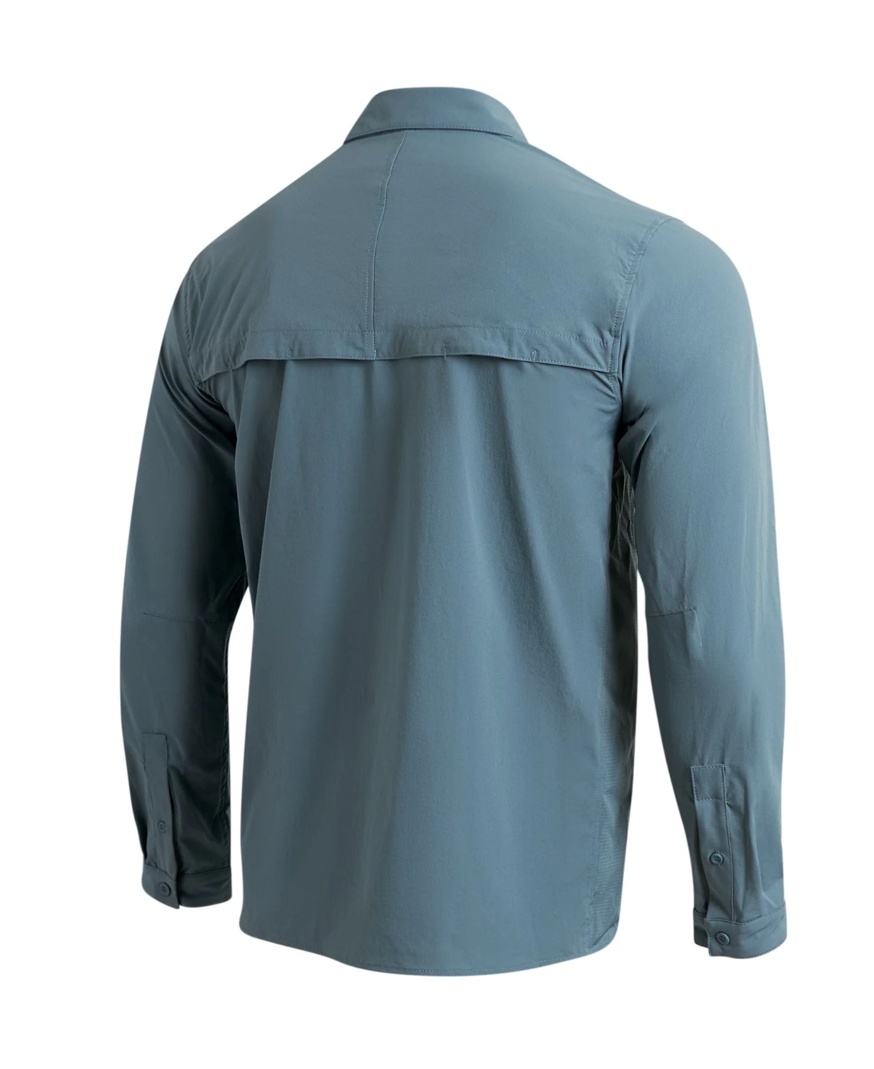 Florence Marine X  Vented Expedition Long Sleeve Shirt - Sea Blue