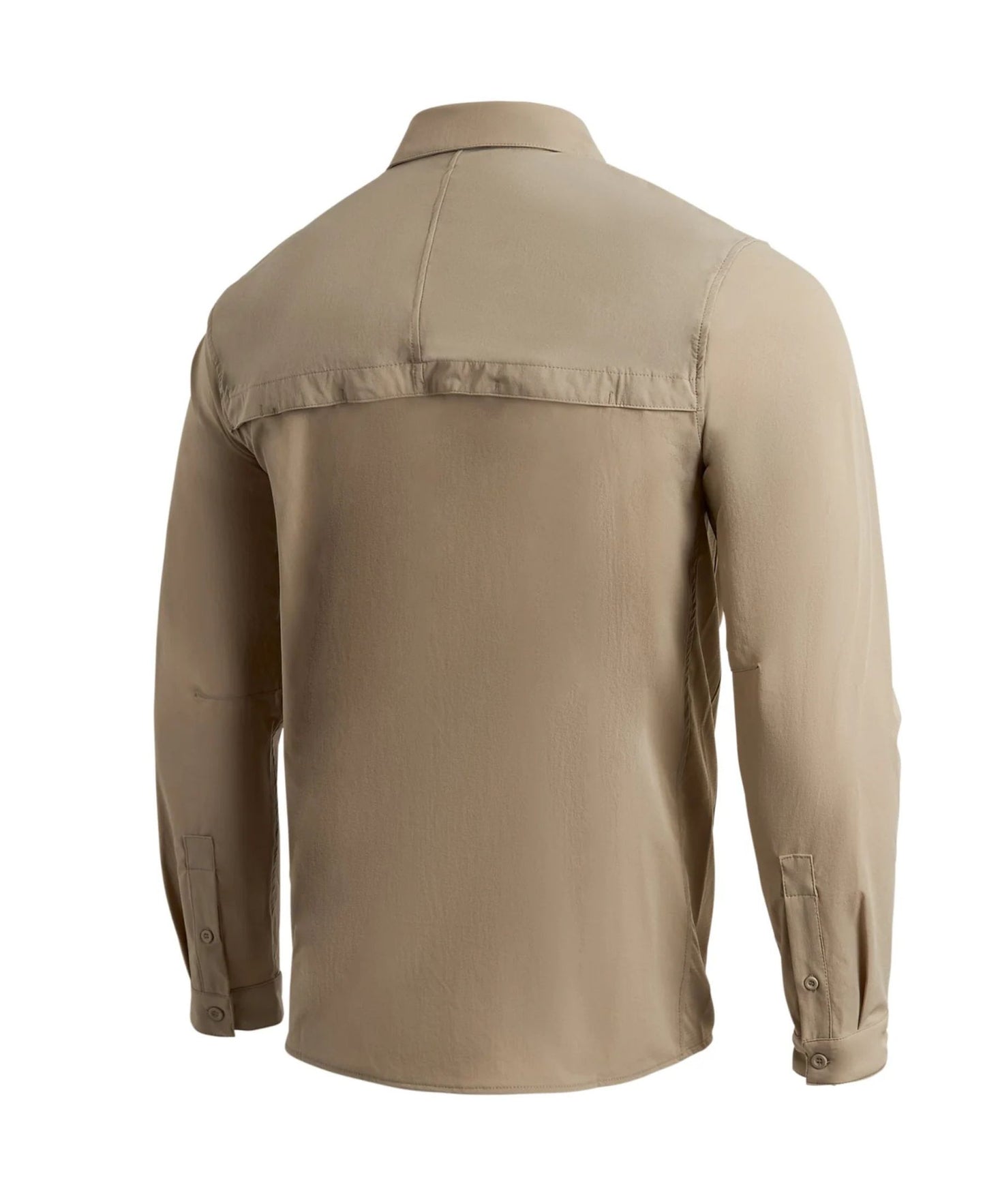 Florence Marine X  Vented Expedition Long Sleeve Shirt - Vintage Khaki