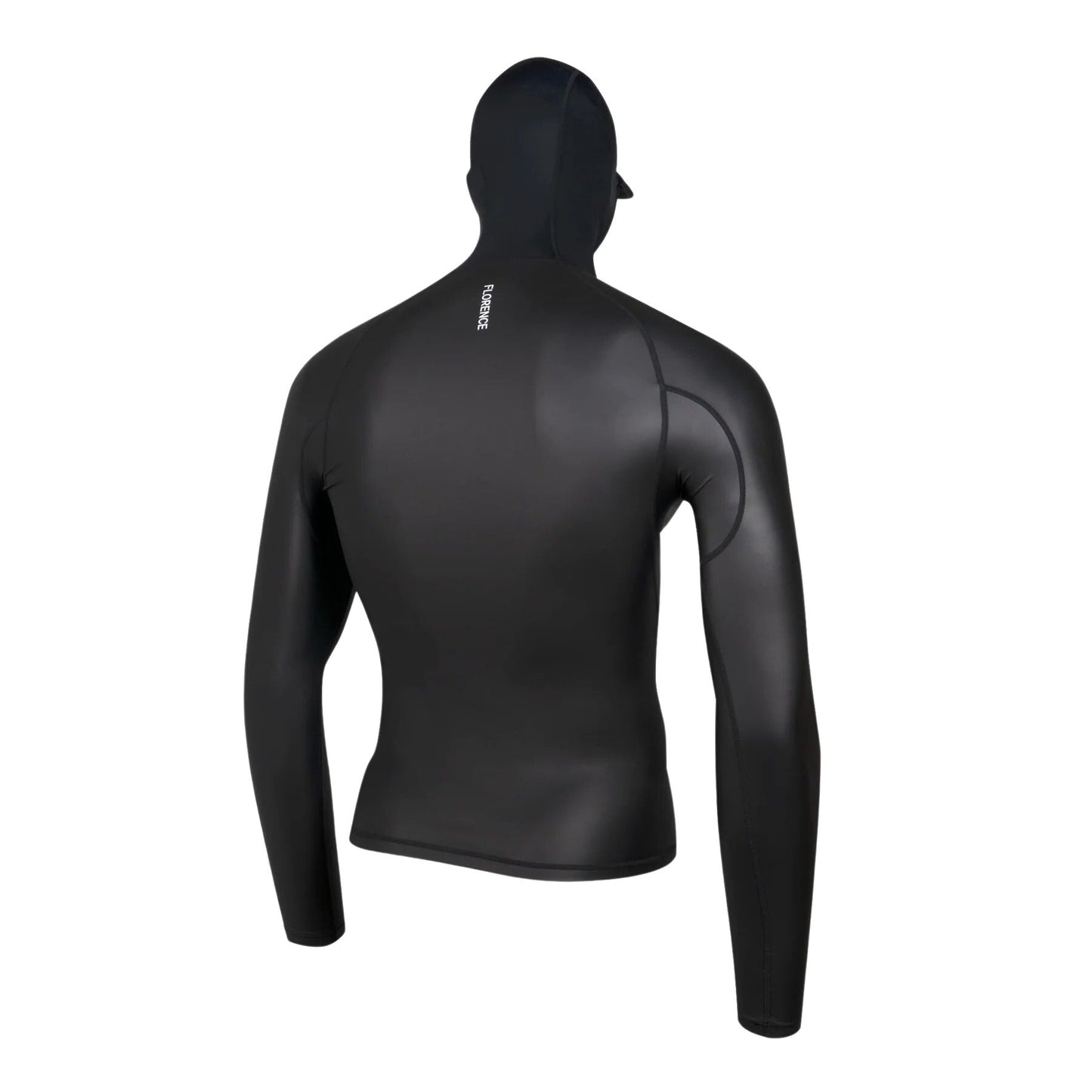 Florence Marine X Windshield Long Sleeve Hooded Rashguard  - Black