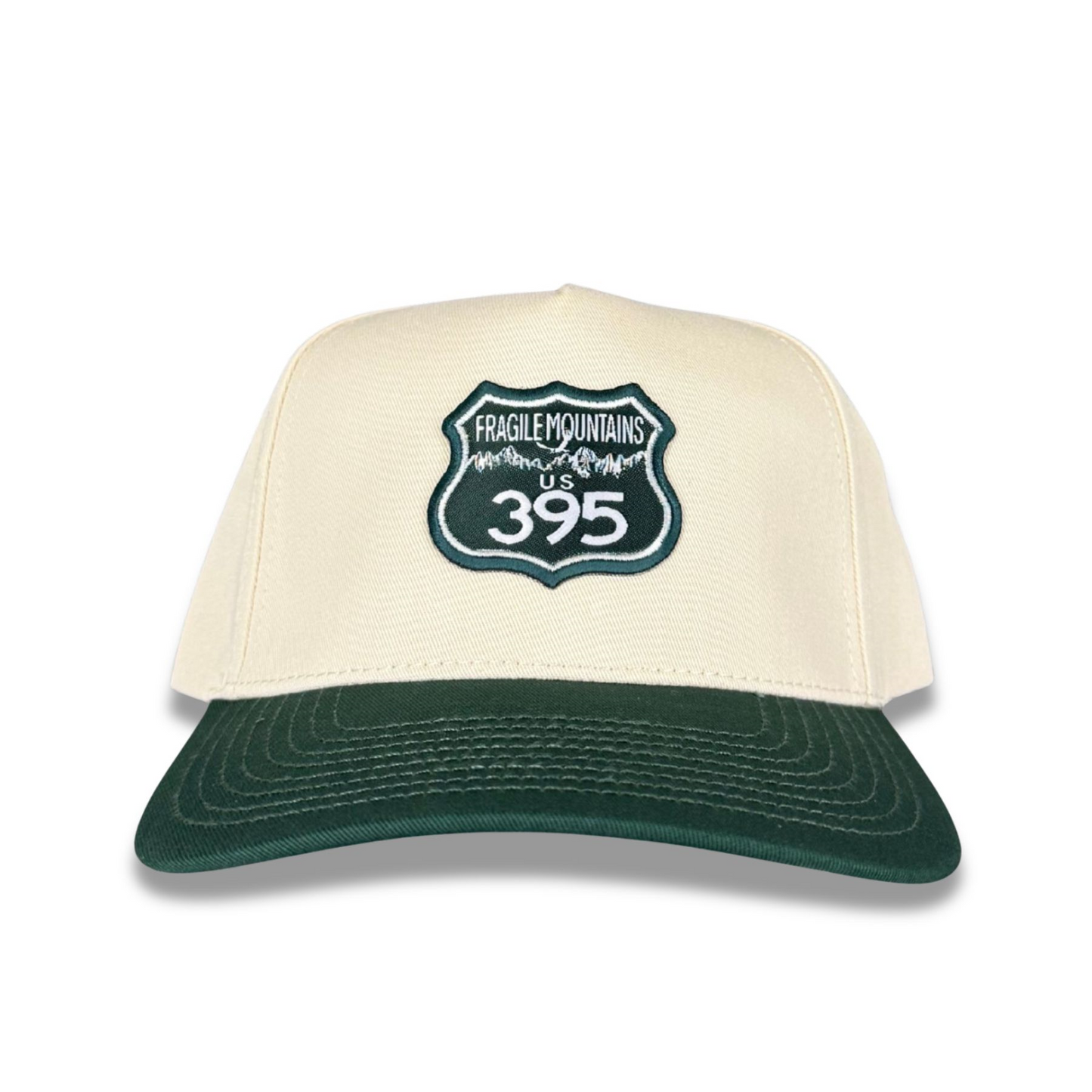 Fragile Mountains US 395 Hat - GREEN