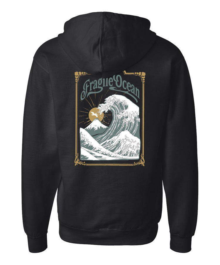 Fragile Ocean Fuji 6 Zip - Black