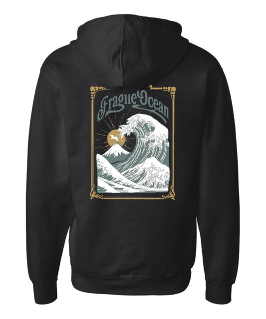 Fragile Ocean Fuji 6 Zip - Black