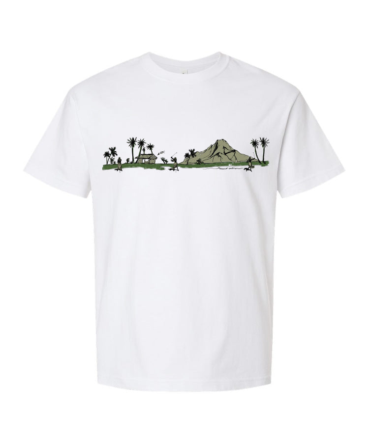 Fragile Ocean Hula Golf Tee