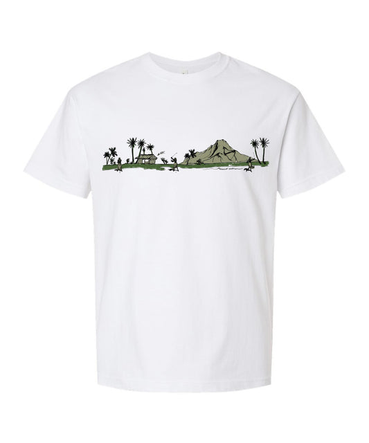 Fragile Ocean Hula Golf Tee