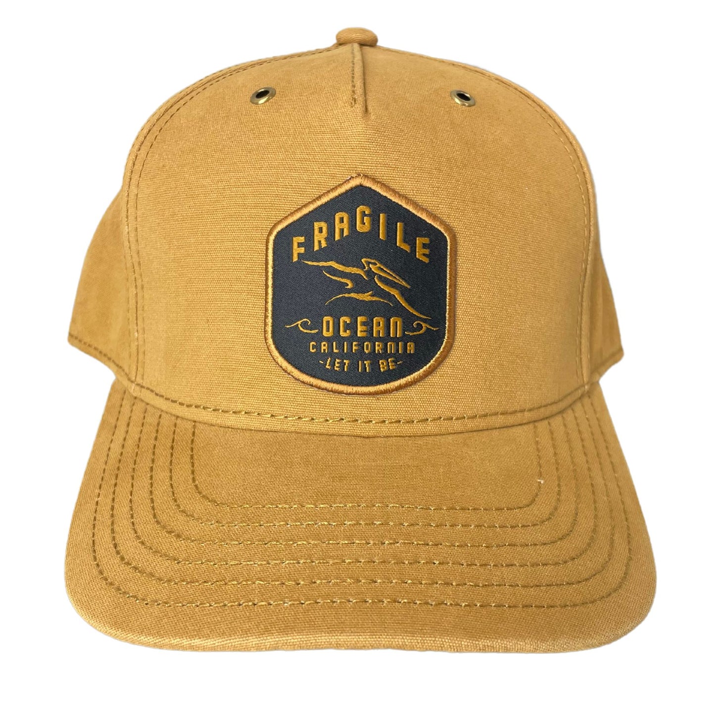 Fragile Ocean Let It Be Hat - WHEAT
