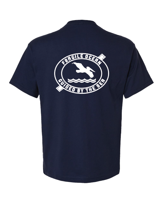 Fragile Ocean NBBA Tee - Navy