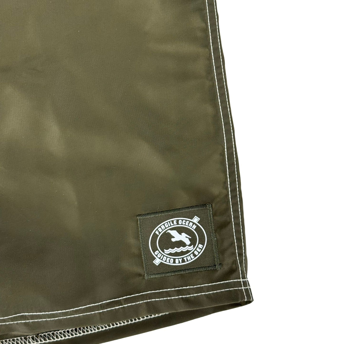 Fragile Ocean Nbba Boardshorts - OLIVE