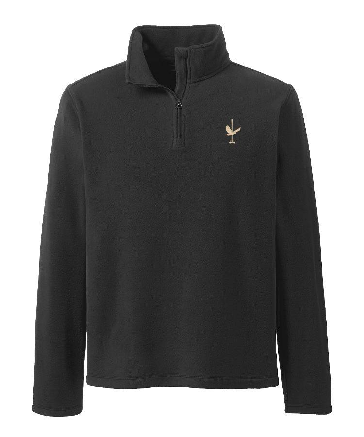 Fragile Ocean Redtail Quarter Zip Sweatshirt - Charcoal