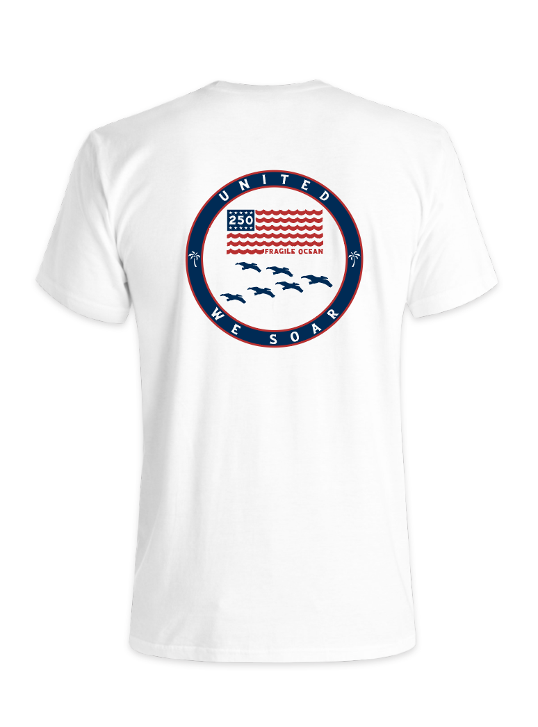 Fragile Ocean Unify Tee - White