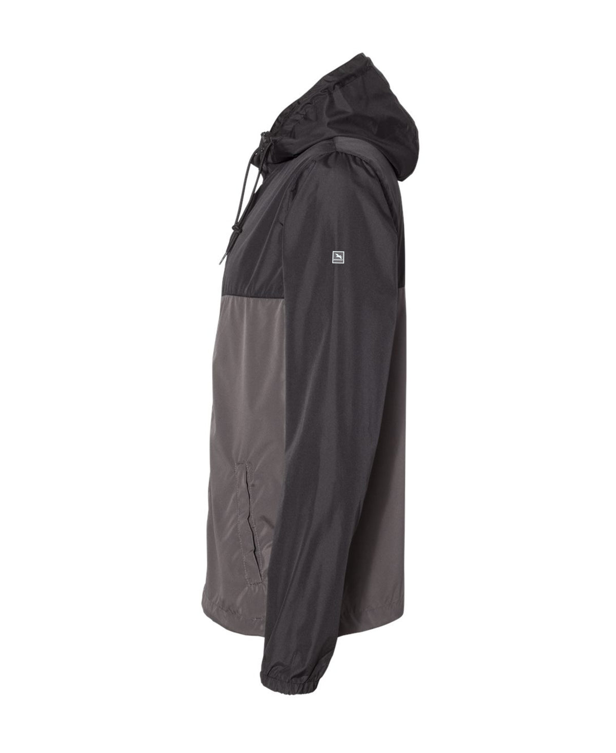 Fragile Ocean Windy Windbreaker - Black