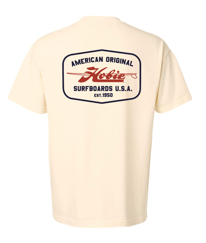 Hobie 1950 Original Tee - Faded Cream