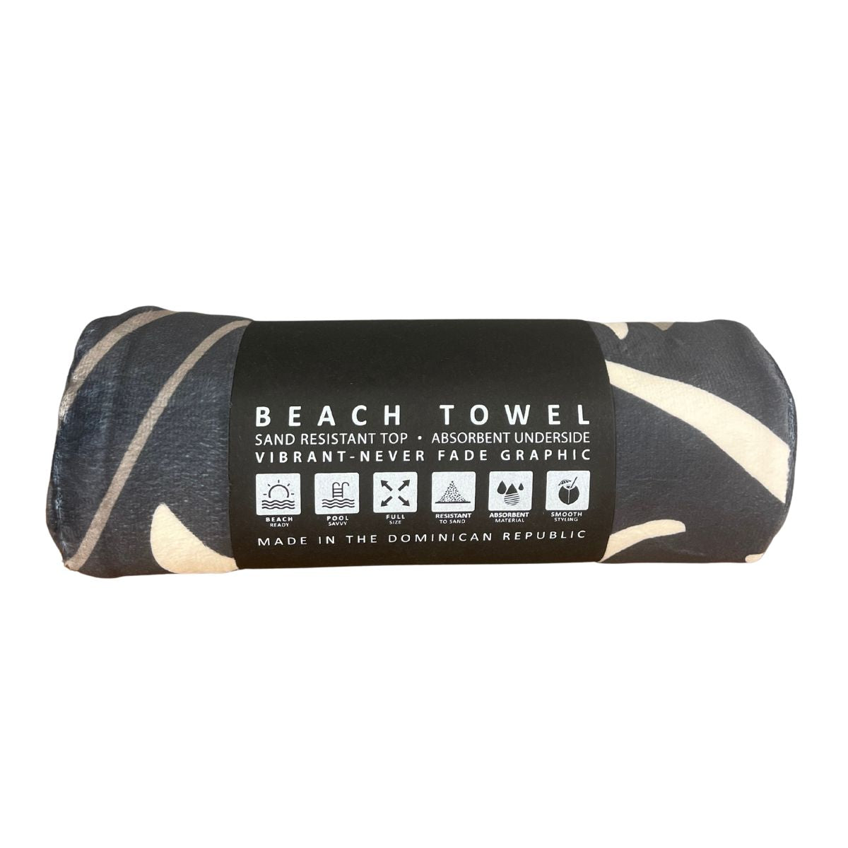 Hobie 75th Anniversary Towel - Vintage Black