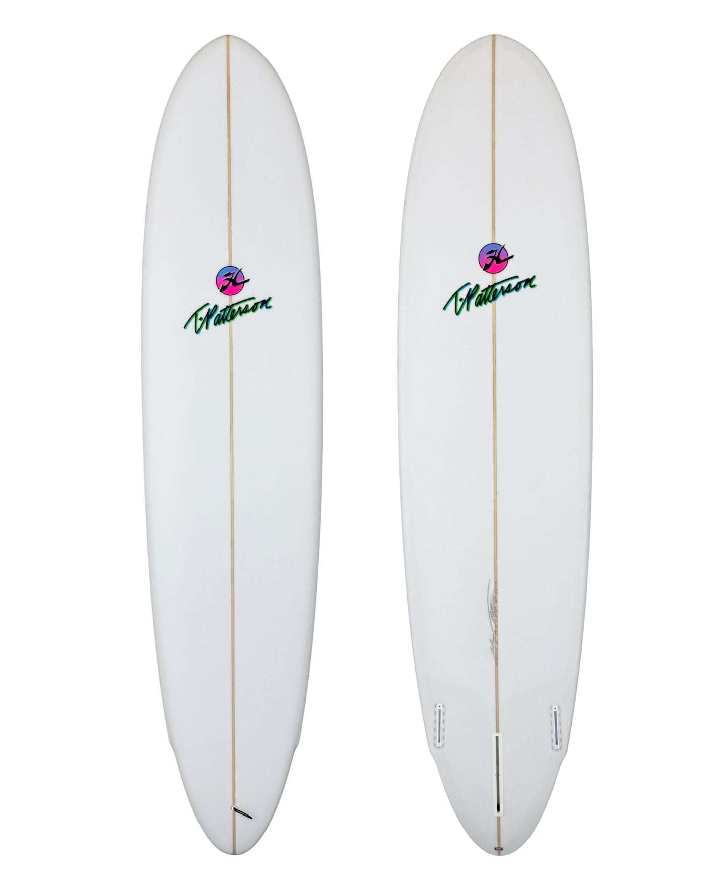 Hobie By Timmy Patterson 8'1" 80's Longboard - Clear