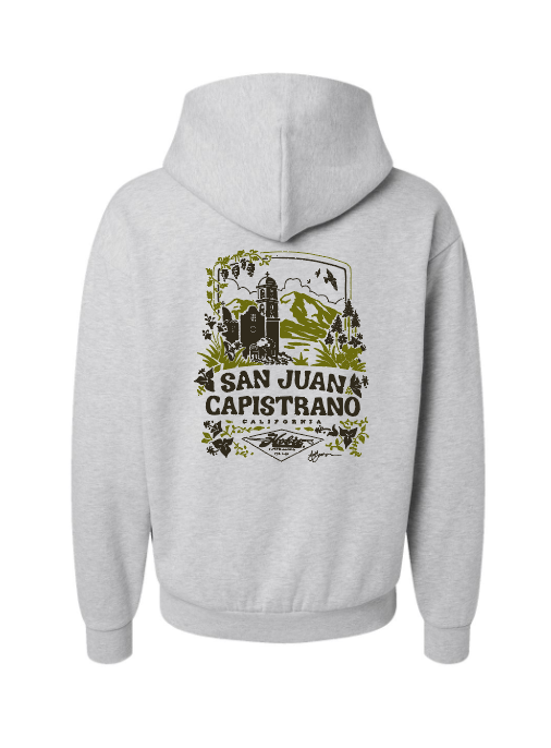 Hobie Capistrano Cruisin Hoodie - Grey