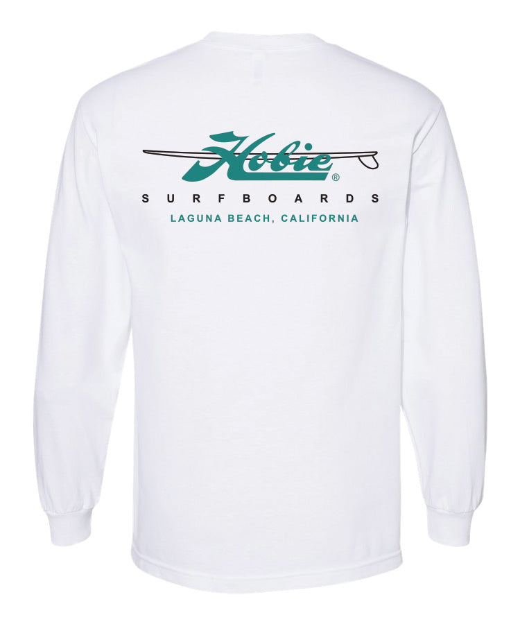 Hobie Classic Laguna Beach Longsleeve Tee - White