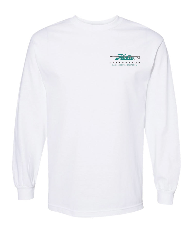 Hobie Classic San Clemente Longsleeve Tee - White