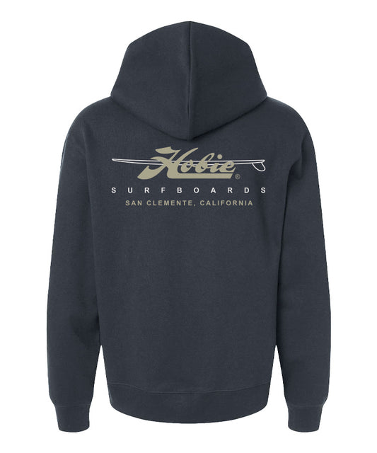Hobie Classic San Clemente Zip Hoodie - Asphalt