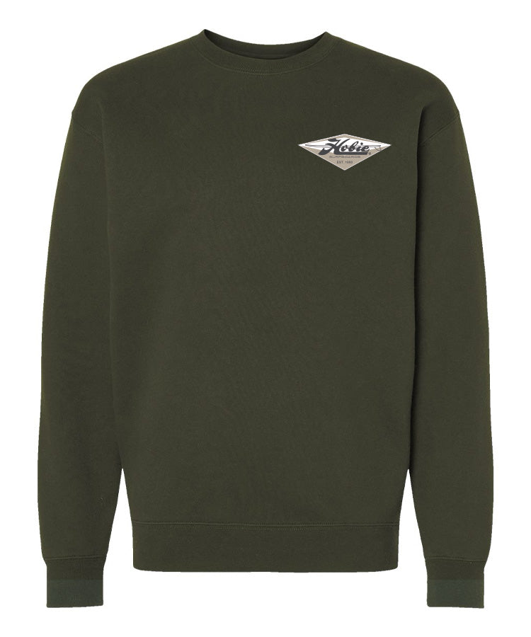 Hobie Diamond Crewneck - Army