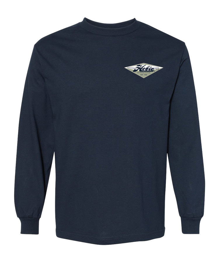 Hobie Diamond Longsleeve Tee - Navy