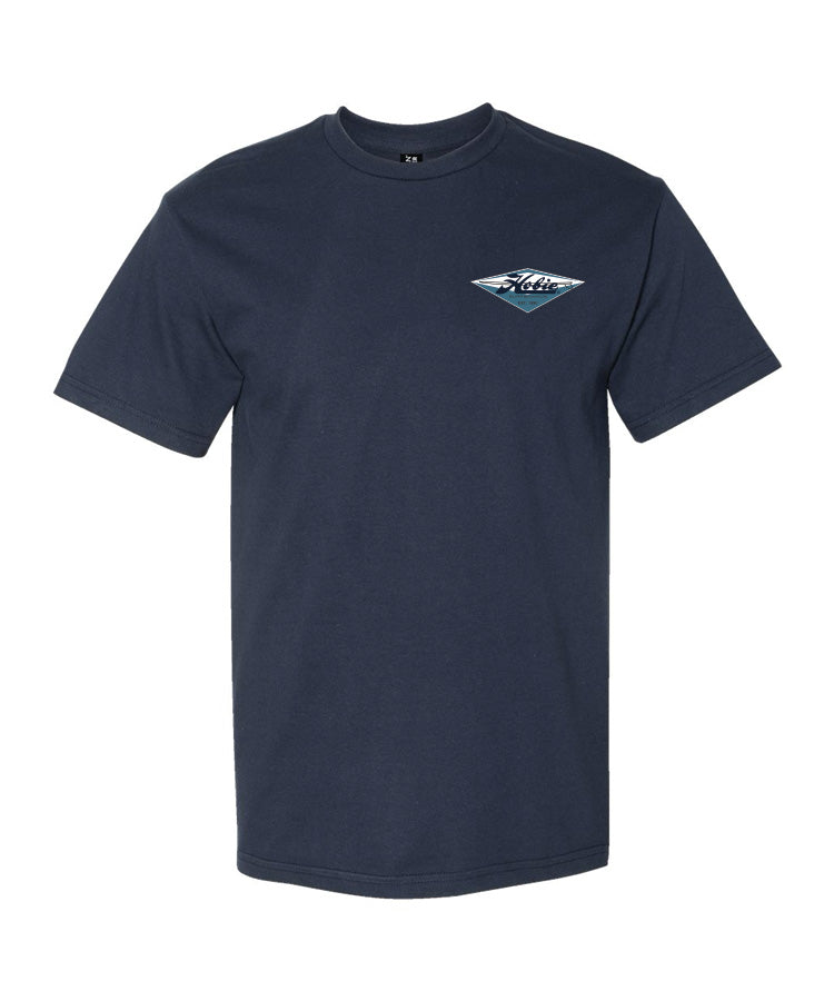 Hobie Diamond Tee  - Navy