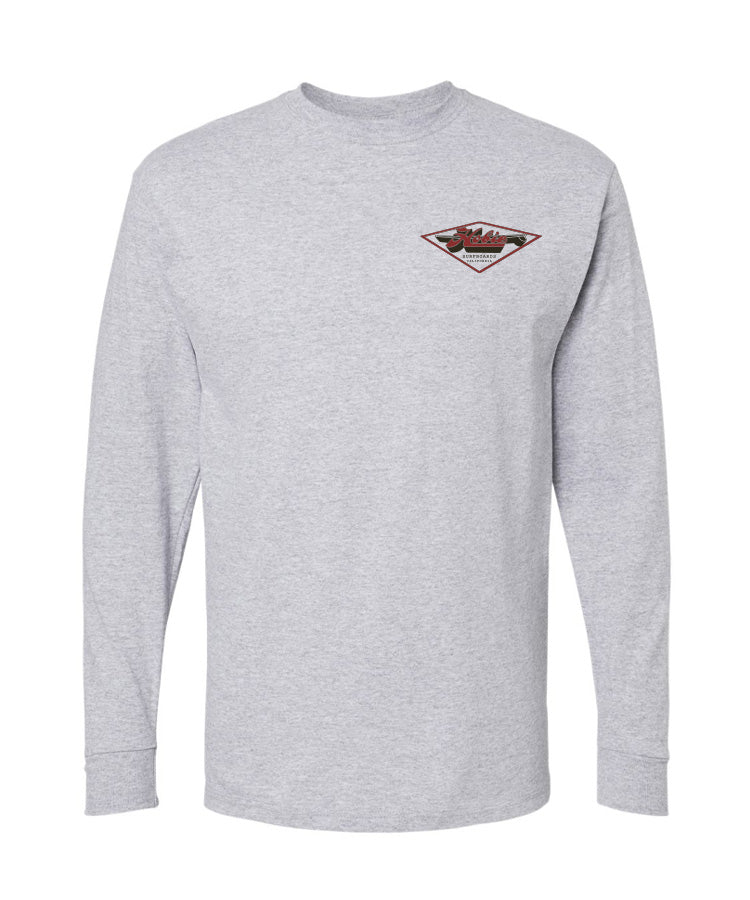 Hobie Evo Longsleeve Tee - Athletic Grey