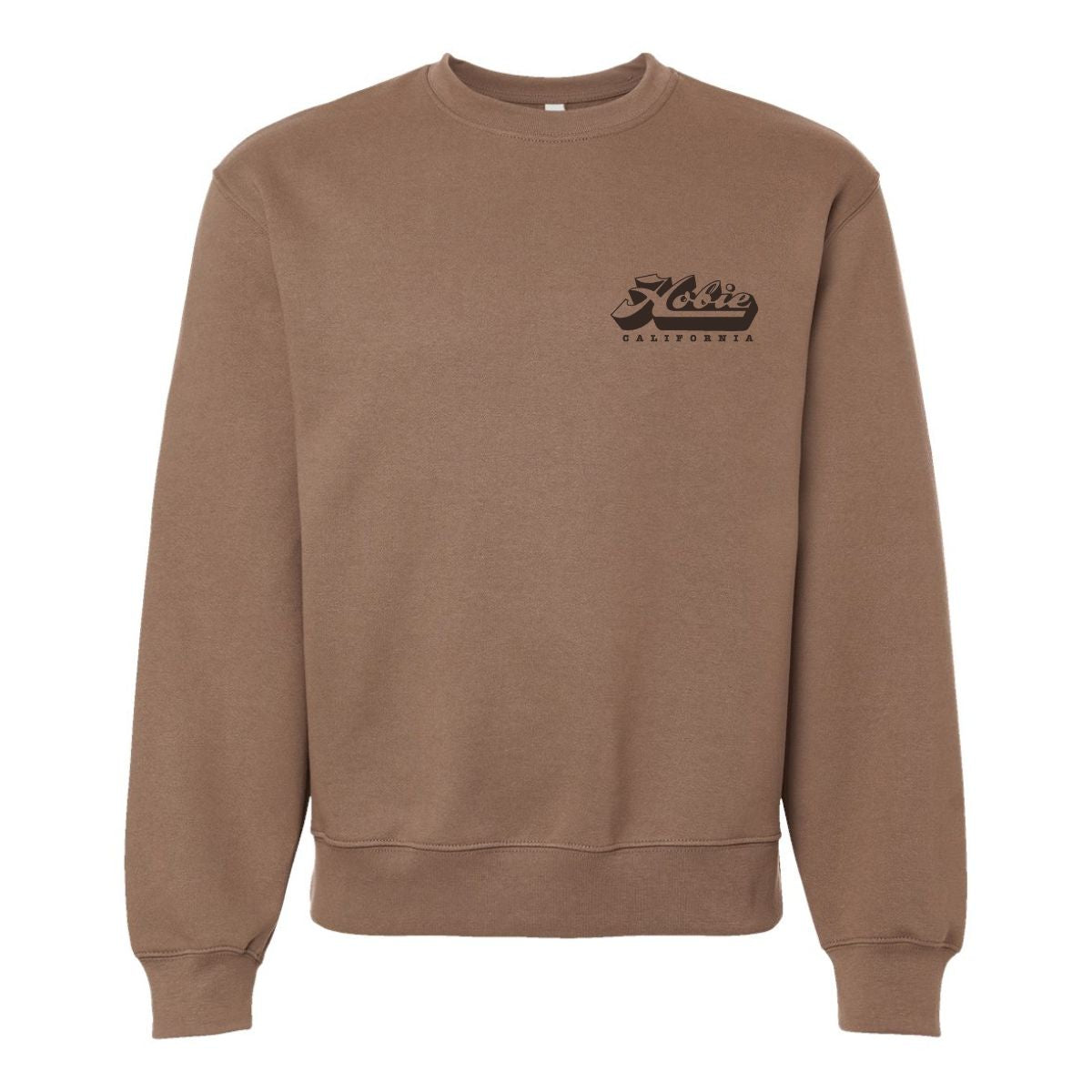 Hobie Evo Shadow Embroidered Crew - Vintage Brown