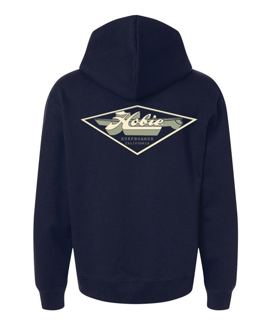 Hobie Evo Zip Hoodie - Navy