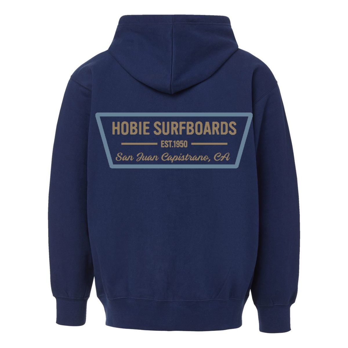 Hobie Factory San Juan Capistrano Zip Hoodie - Vintage Blue
