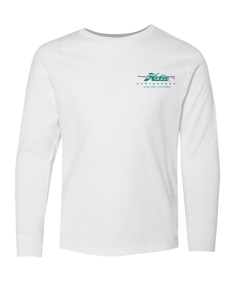 Hobie Kids Classic Dana Point Long Sleeve Tee - White