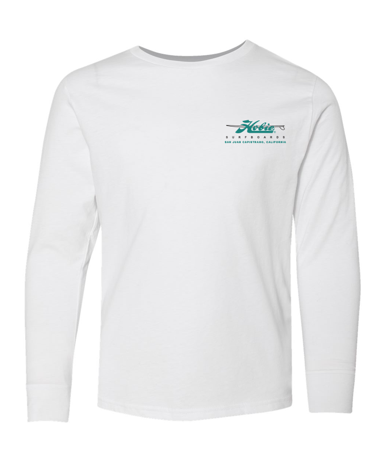 Hobie Kids Classic San Juan Capistrano Long Sleeve Tee - White