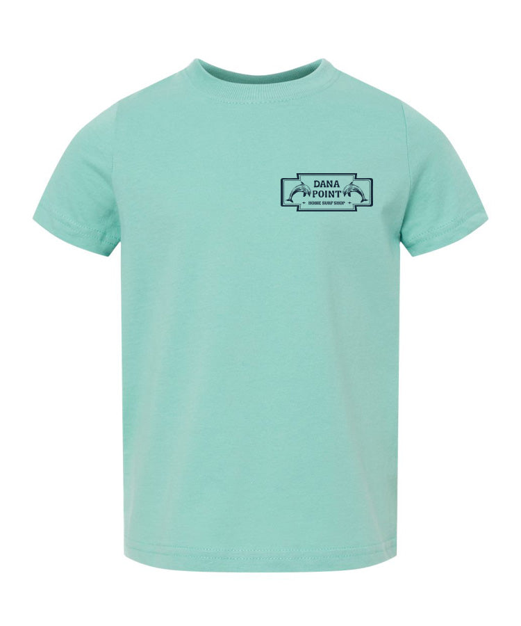 Hobie Kids For The Ocean Dana Point Tee - Saltwater Green