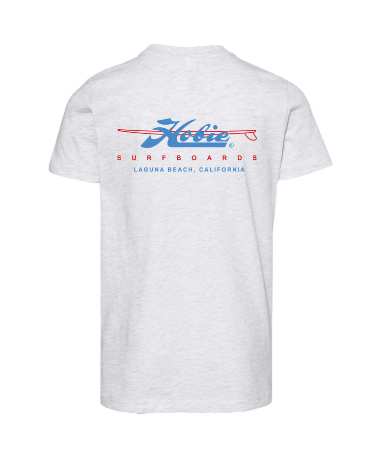 Hobie Kids Laguna Beach Classic Tee - Ash