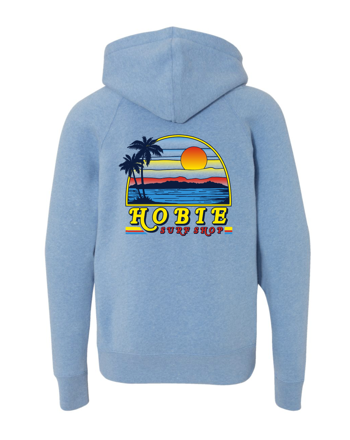 Hobie Kids Pacific Wave Hoodie - Pacific Blue