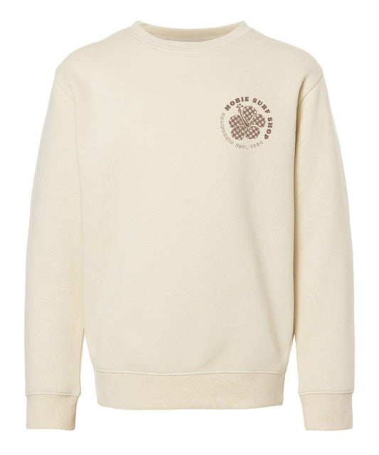 Hobie Kids Palaka Hibiscus Crew - Natural