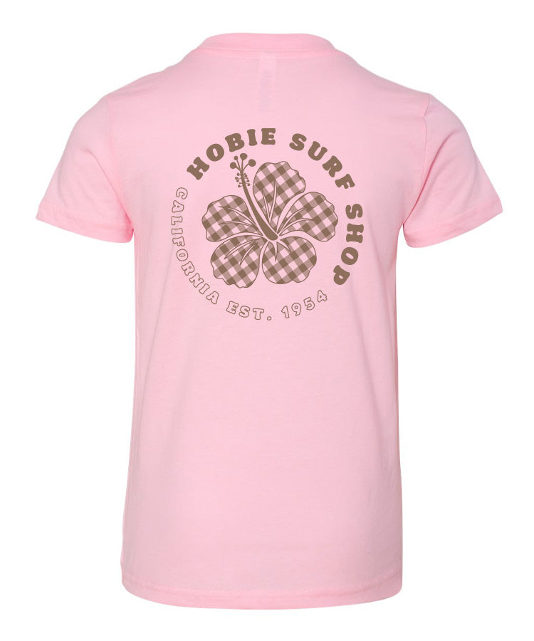 Hobie Kids Palaka Hibiscus Tee
