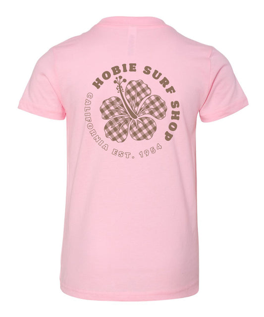 Hobie Kids Palaka Hibiscus Tee