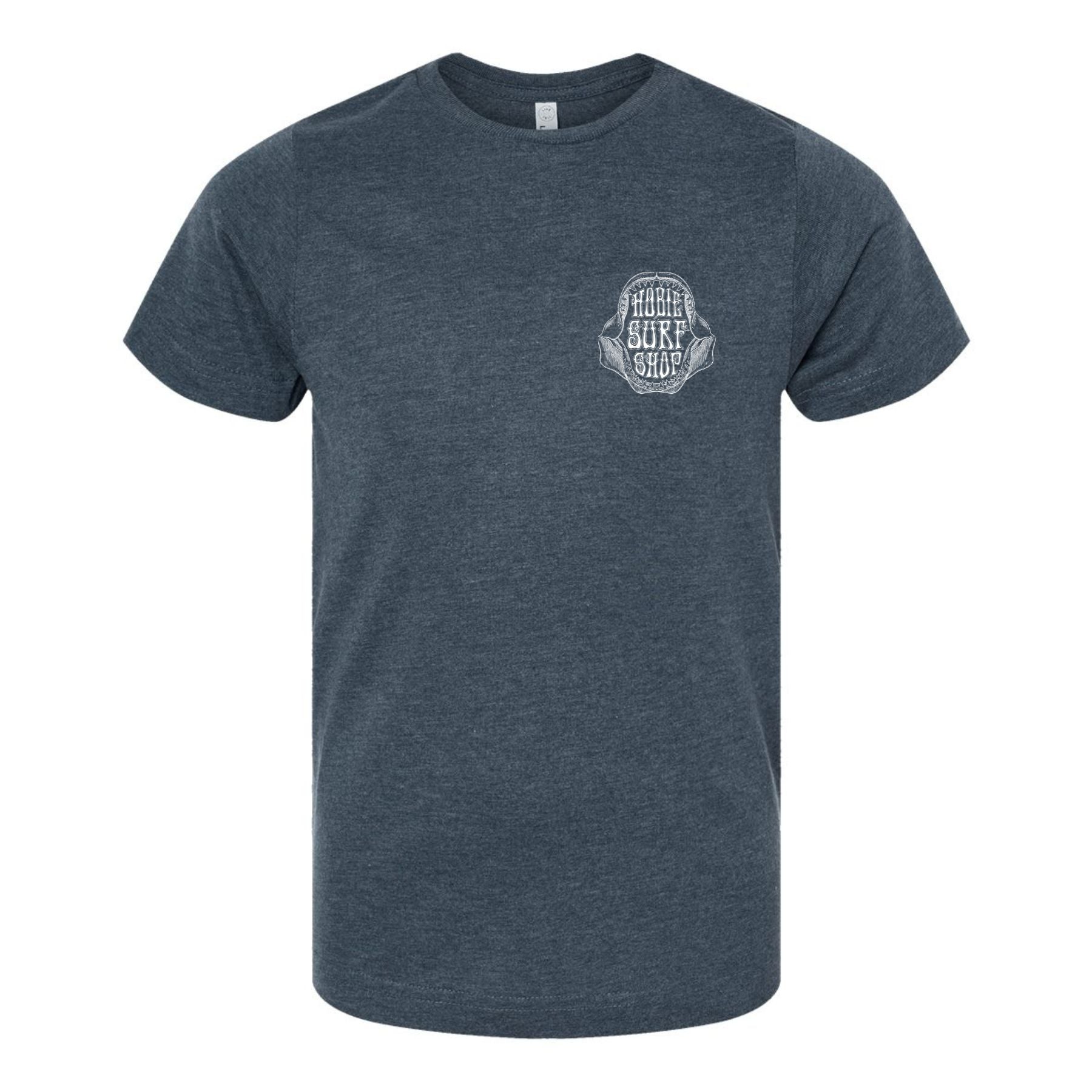 Hobie Kids Shark Bite Tee - Vintage Denim