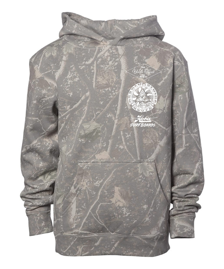 Hobie Kids Stacked Lams Hoodie - Deadwood Camo