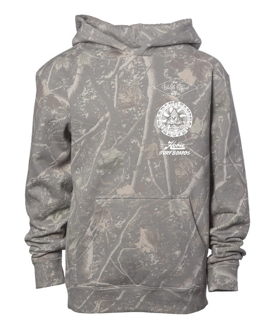 Hobie Kids Stacked Lams Hoodie - Deadwood Camo