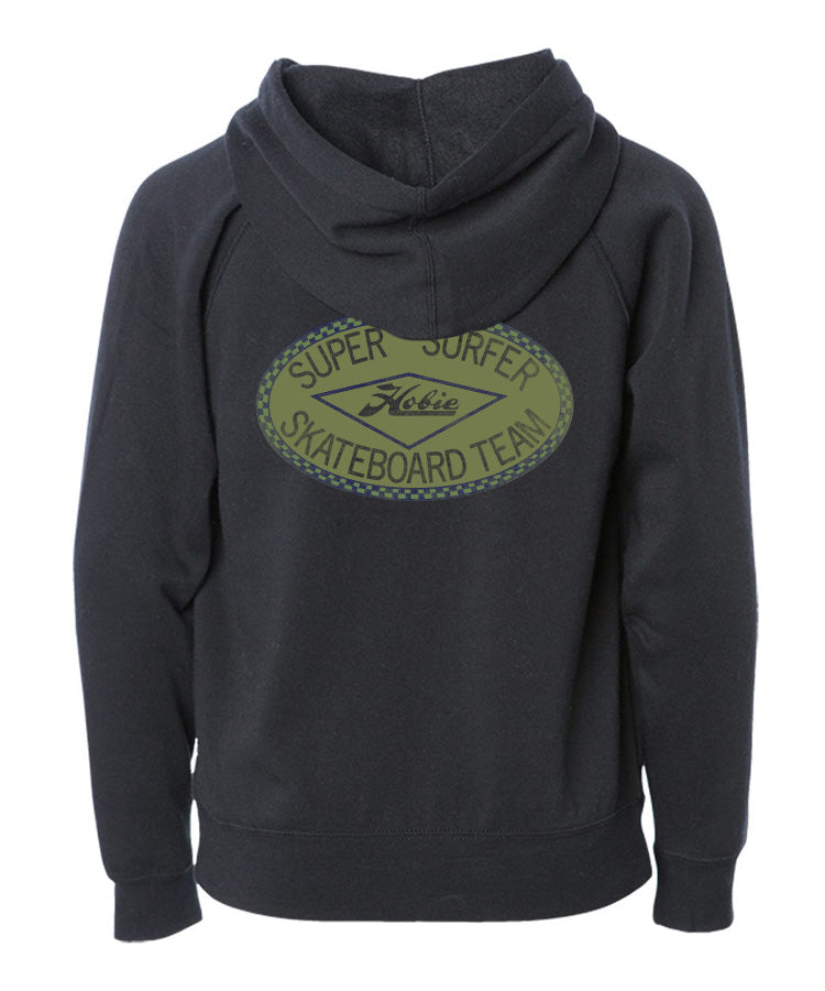 Hobie Kids Super Surfer Zip Hoodie - Black