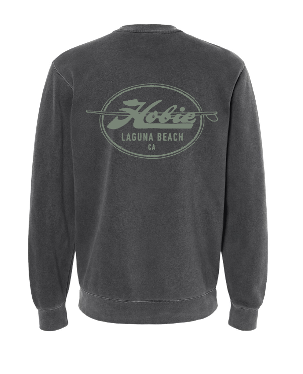 Hobie LB City Stamp Crew - Pigment Black
