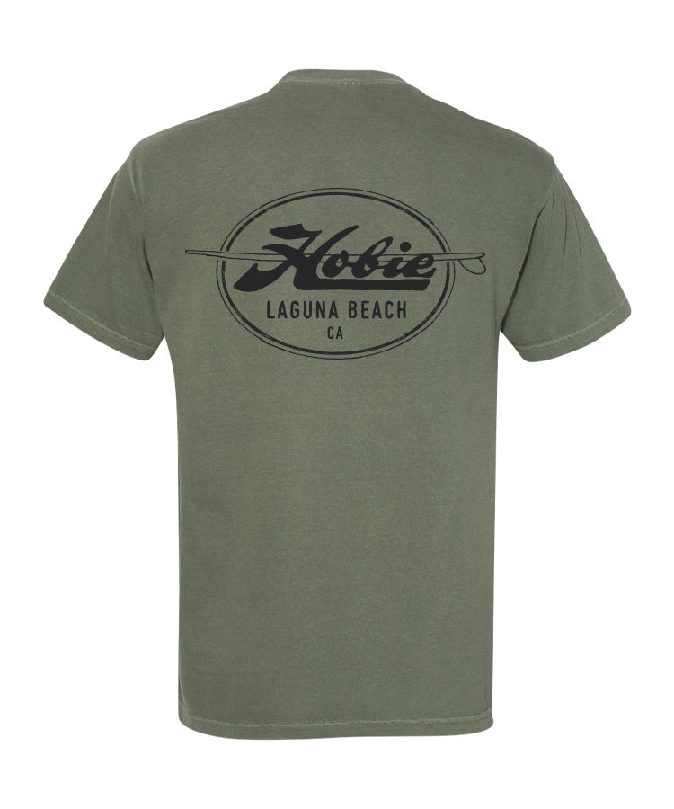 Hobie LB City Stamp Tee - Moss