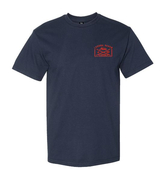 Hobie Laguna Beach Crossboards Tee - Navy