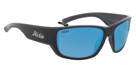 Hobie Polarized Bluefin Float Satin Black & Cobalt Mirror Sunglasses  - Satin Black