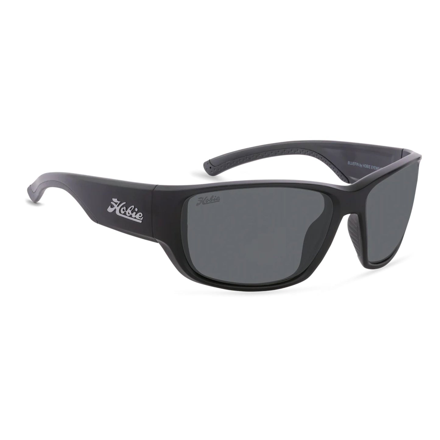 Hobie Polarized Bluefin Float Satin Black & Grey Sunglasses