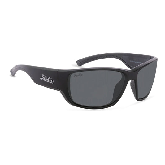 Hobie Polarized Bluefin Float Satin Black & Grey Sunglasses