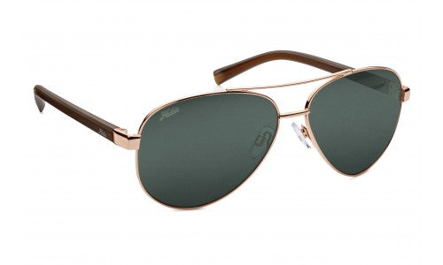Hobie Polarized Broad Gold Sunglasses - Grey