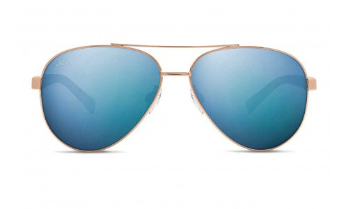 Hobie Polarized Broad Shiny Gold Sunglasses