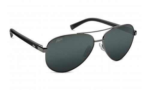 Hobie Polarized Broad Shiny Gunmetal Sunglasses