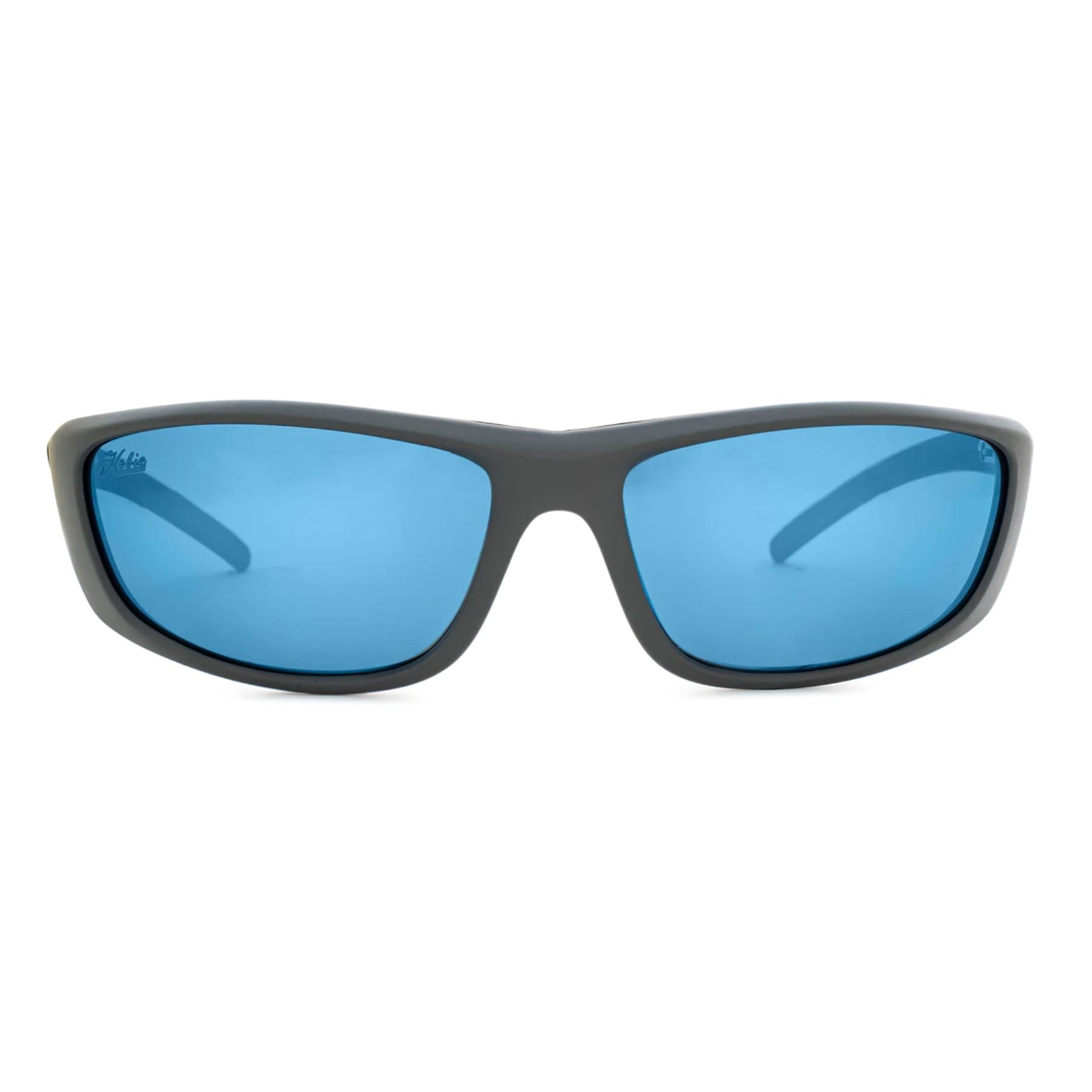 Hobie Polarized Cabo Sport Satin Grey & Cobalt Mirror Sunglasses - GRYCBLT